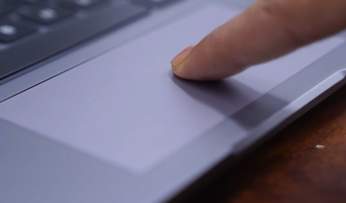 4.5-inch touchpad of Mi Notebook 14 Horizon laptop