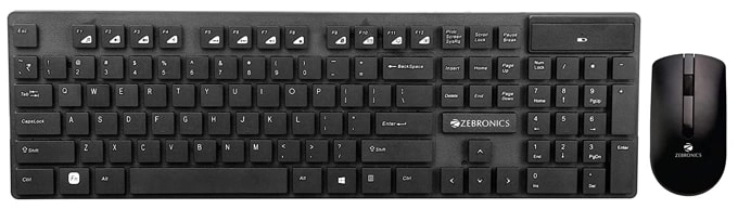 Zebronics Zeb-Companion Wireless keyboard mouse combo LaptopRadar-min
